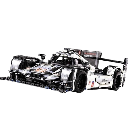 MDY™ - CaDA C61016W Porsche 919 Hybrid Evo, 1586 Parça, Motorize Edilebilir 1:9.5 Ölçekli Yarış Arabası