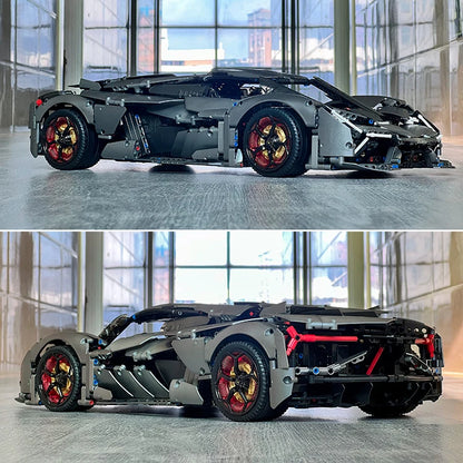 MDY™ - 3358 Parça Detaylı Lamborghini Terzo Millennio Yapı Seti