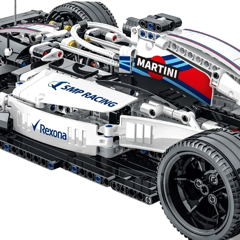 MDY™ - Williams FW41 Yapı Seti - 1152 Parça Uzaktan Kumandalı Formula 1 Modeli