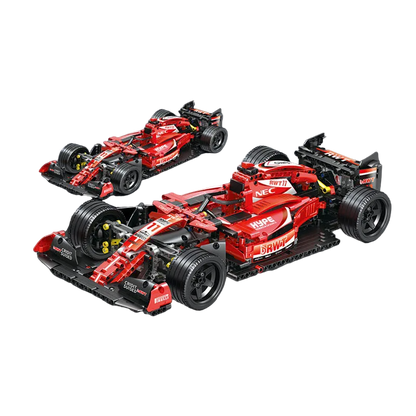 MDY™ - Ferrari SF71H 1380 Parça Uzaktan Kumandalı Yarış Arabası Modeli - Yüksek Detaylı Yapı Seti