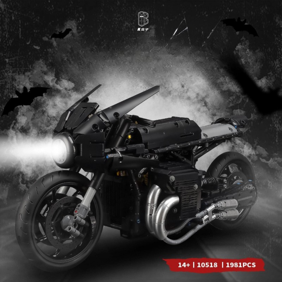 K-Box Siyah Bat Motosiklet