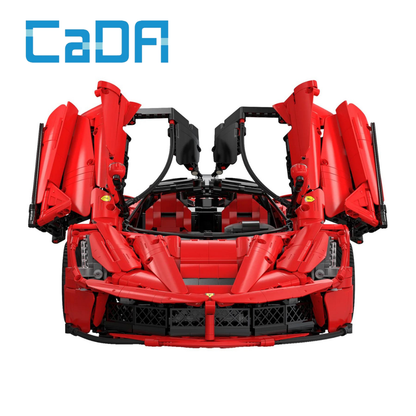 CaDA C61505W Viva Hypercar - Ferrari LaFerrari Replikası, 4739 Parça, 1:8 Ölçekli V12 Motorlu Yapı Seti