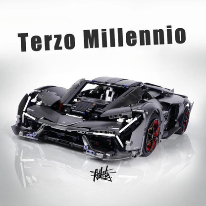 MDY™ - 3358 Parça Detaylı Lamborghini Terzo Millennio Yapı Seti