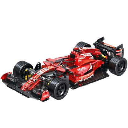 MDY™ - Ferrari SF71H 1380 Parça Uzaktan Kumandalı Yarış Arabası Modeli - Yüksek Detaylı Yapı Seti