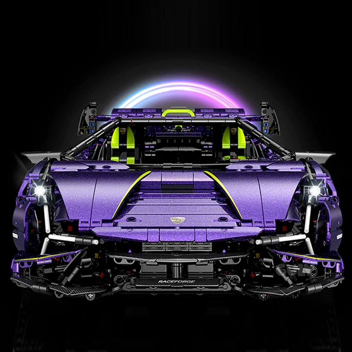 GULY 10635 Lamborghini Purple Supercar Technic