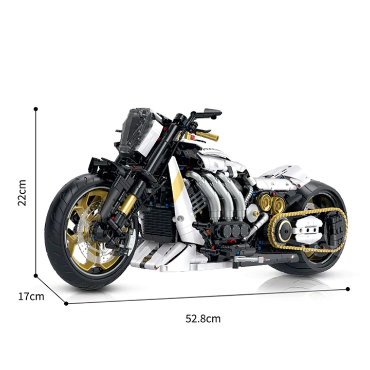 GULY 60522 Raceforge Top Speed Motorcycle