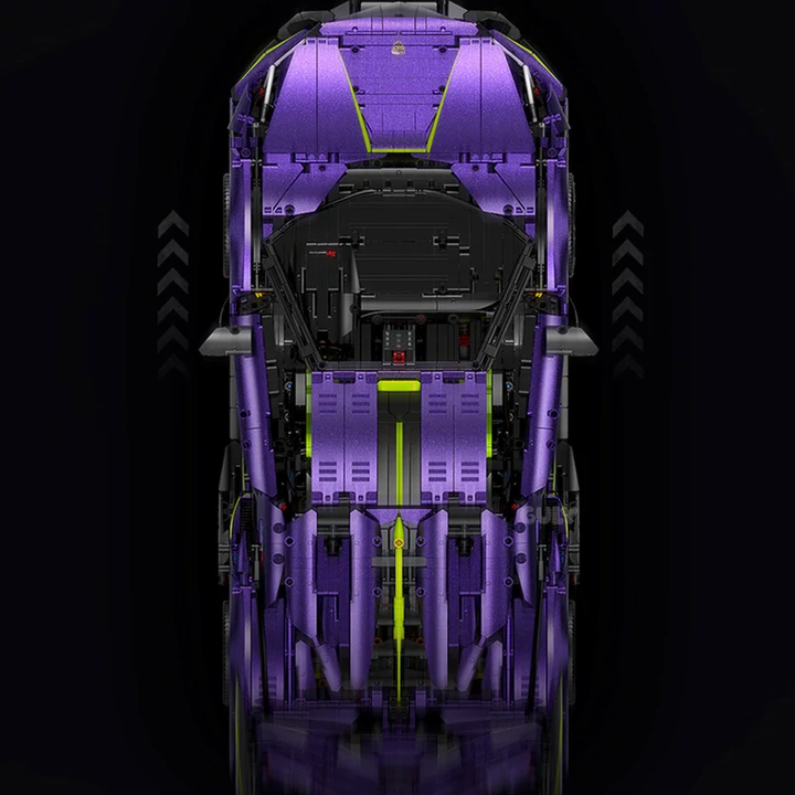 GULY 10635 Lamborghini Purple Supercar Technic
